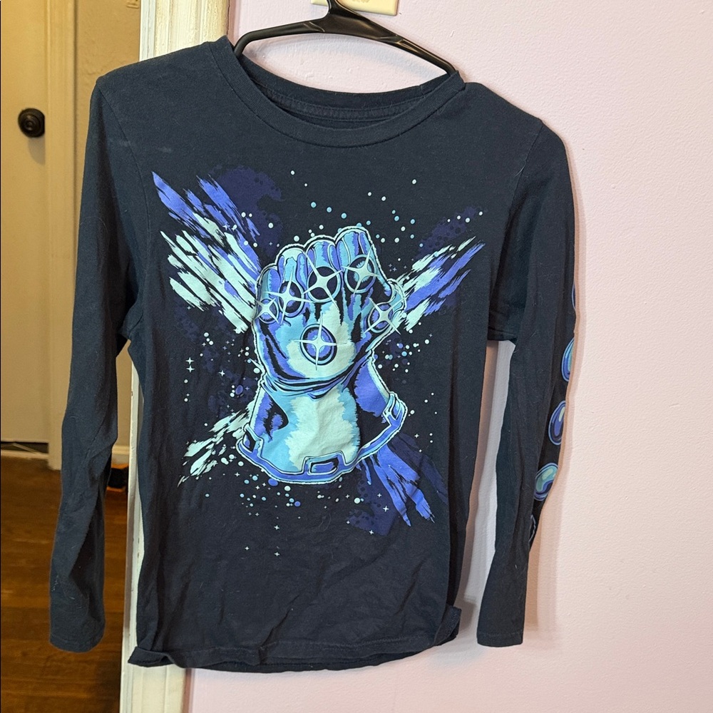 Marvel Graphic Tee - Navy Blue Glove Design